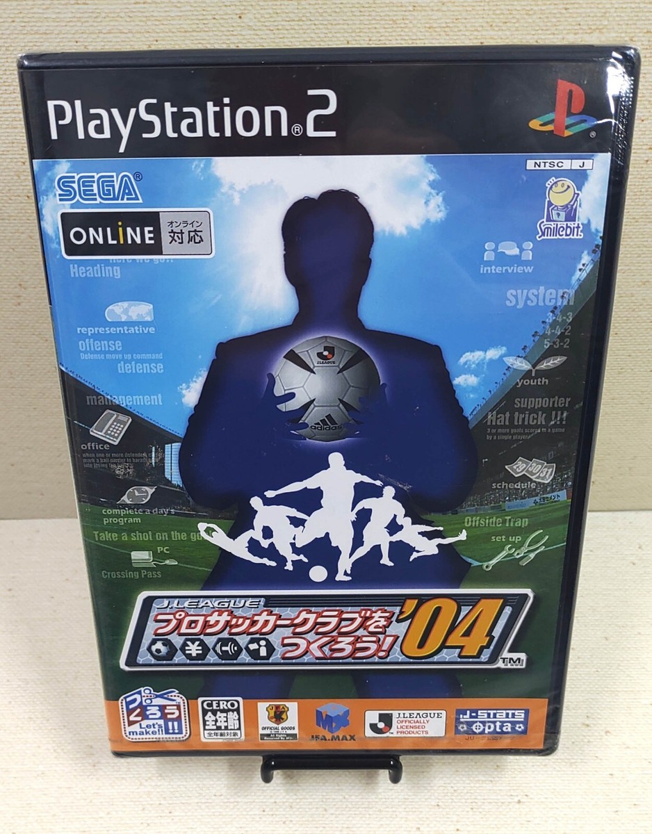 プレイステーション2 J-league Pro Soccer Club O Tsukurou 04 Japan PlayStation 2