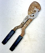 Antique OM Franklin Products Rare Animal Umbilical Cord Severing Tool