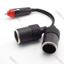 12V-24V 10A Dual Port Car Cigarette Lighter Power Charger Connector Adapter 20H