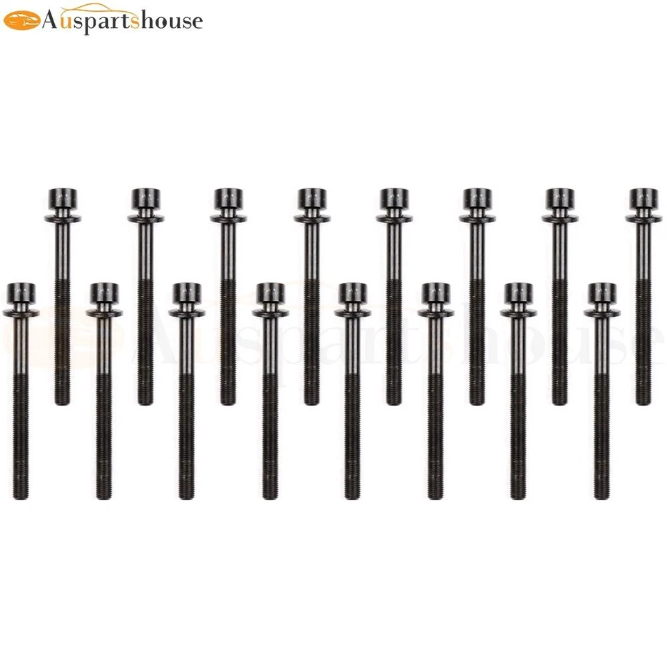 Juego de pernos de cabeza para Nissan Altima Frontier Máxima Infiniti I30 3.0/3.5/4.0L 95-10 Foto 3 de 4