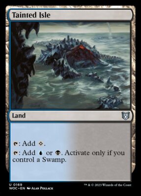 4x Tainted Isle - NM - Wilds of Eldraine - SPARROW MAGIC