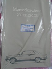 Mercedes 230CE & 280CE range brochure May 1983 UK market