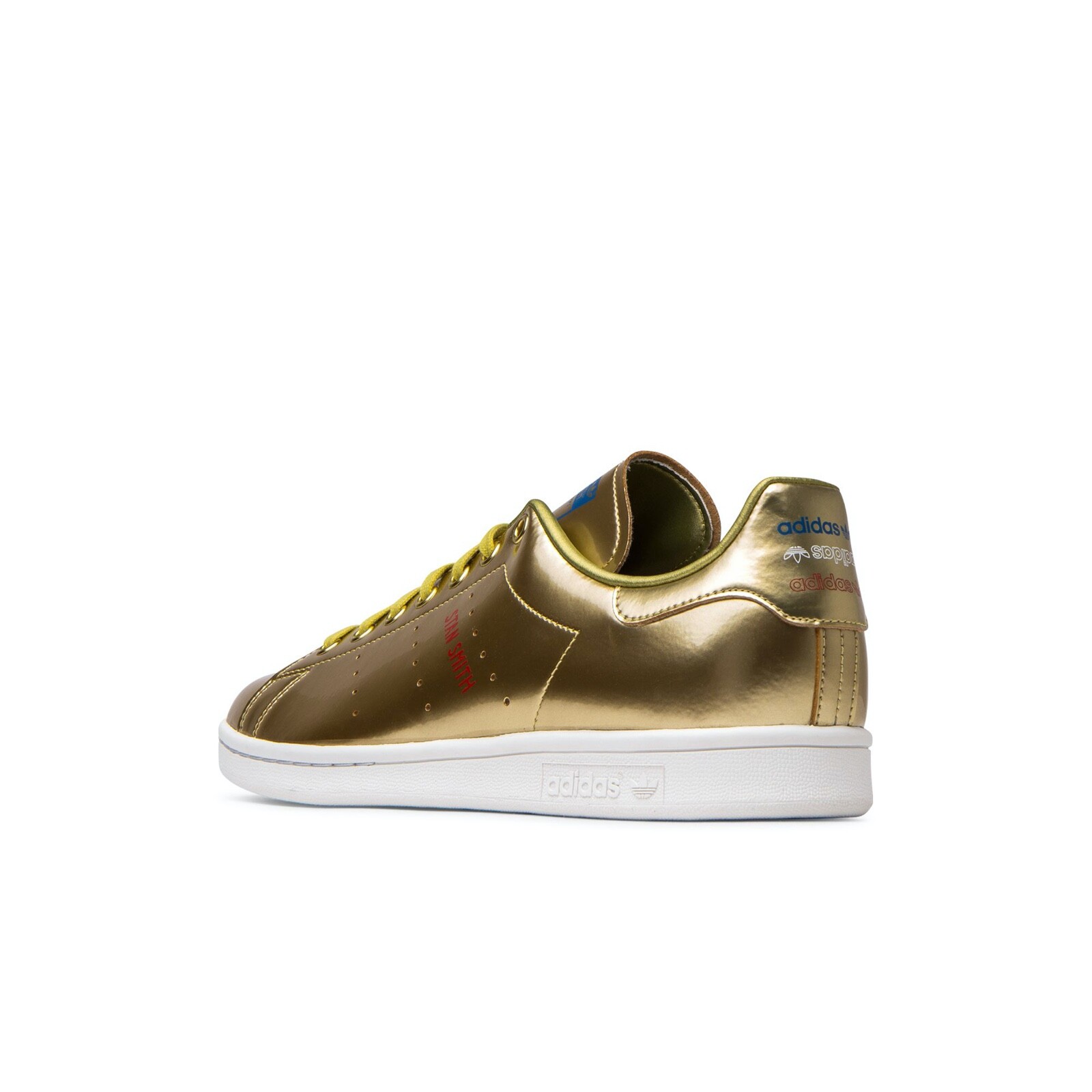 stan smith gold silver