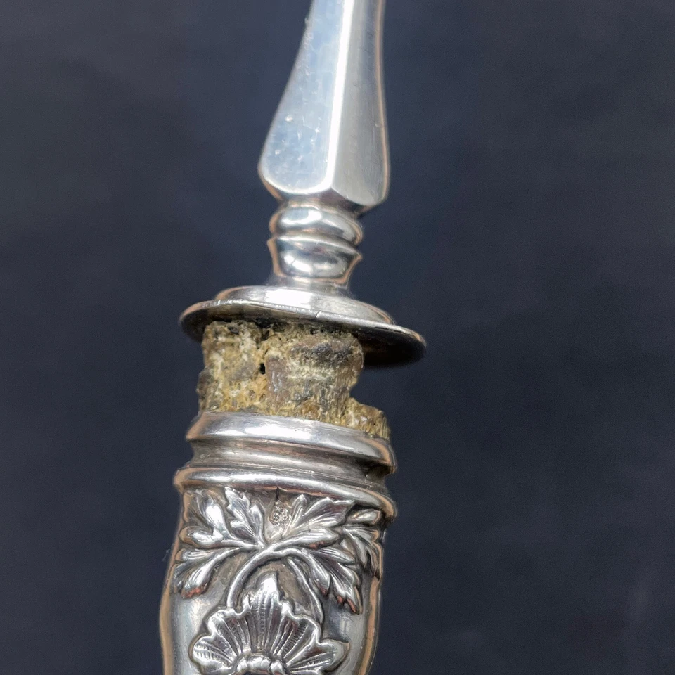 Service couverts a poisson en argent fourré - 321g - Photo 3/4