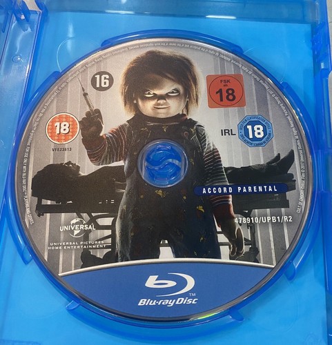 Blu-Ray Child’s Play 1988 & Cult of Chucky Horror Region Free - Picture 4 of 8