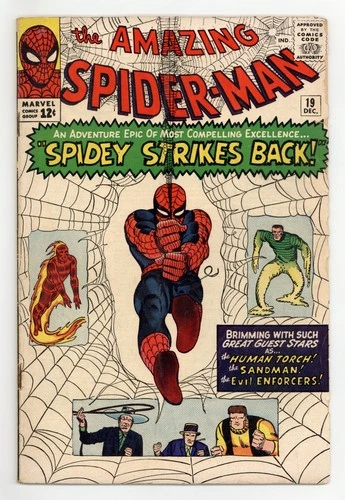 Amazing Spider-Man #19 GD+ 2.5 1964