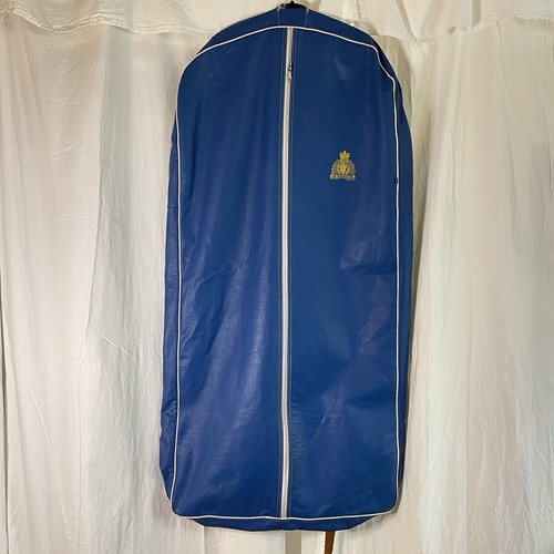 Rare Vintage RCMP Royal Canadian Mounted Police Uniform Dress Garment Bag Blue