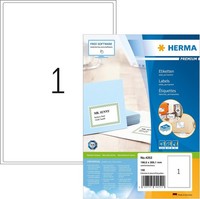 Herma Universal Etiketten Premium 199,6 X 289,1 Mm Weiß 100 Etiketten