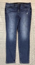 Torrid Women  s Bombshell Skinny High Rise Jeans Sz 22T Stretch Medium Wash