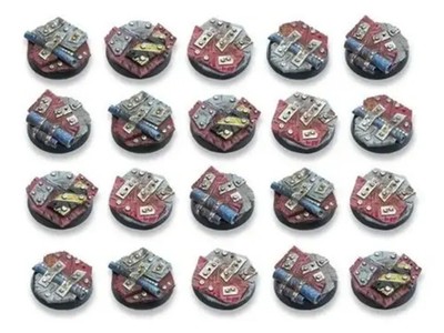 Scrap Steel Bases - 25mm DEAL (20) | deutsch | Tabletop-Art | EAN 704270721343