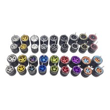 Advan V3 5 Spoke Rims 1113mm Staggered Goodyear Rubber Tires For Hot Wheels