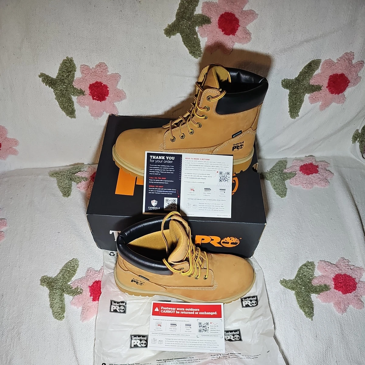Las mejores ofertas en Botas de trabajo de cuero amarillo para