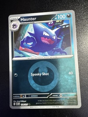 Haunter (Energy Symbol Pattern) 124/217 Me: Ascended Heroes Reverse Holo