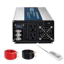 WZRELB 3000W 36VDC to 120VAC Pure Sine Wave Power Inverter RV car remote solar