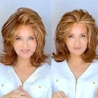 Gracia Wigyy Shoulder Length Synthetic Rose- Mono Front TK22891A20 NEW