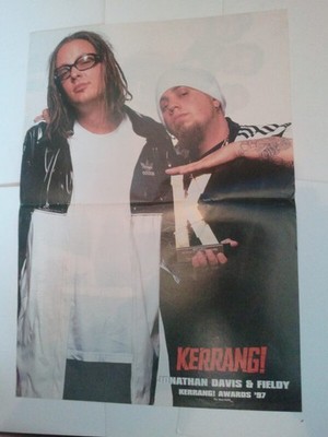 Korn Poster # 1 Jonathan Davis & Fieldy Kerrang Awards 1997 x | eBay