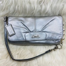 Coach Ashley Leather Flap Wristlet Clutch — listing 6