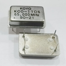 4PCS 65MHZ 65.000MHZ Crystal Clock Oscillator HCMOS 5V rectangle DIP14/DIP-14
