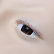 Lash Mannequin Head Cosmetology Doll to Clean Reusable Makeup Practice Head for