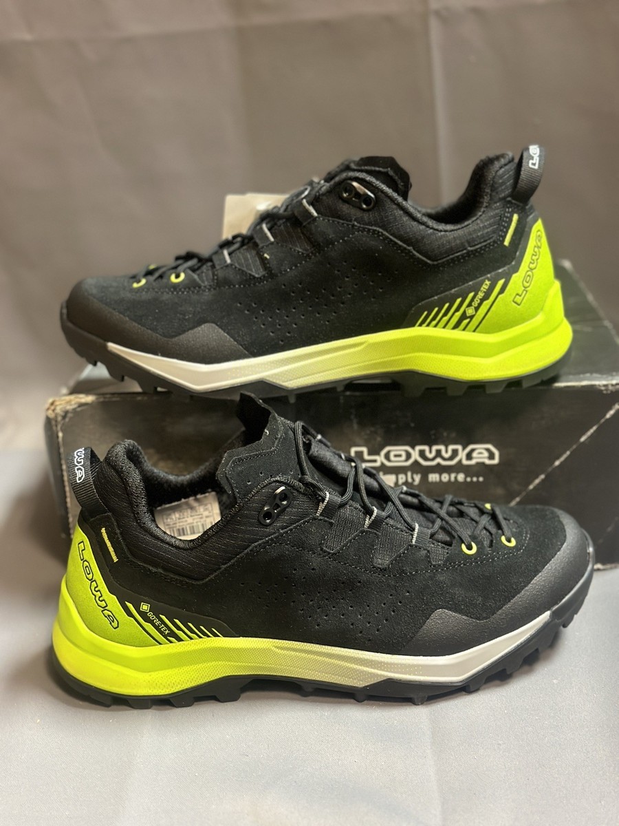 Lowa Explorer GTX Lo Mens Hiking Shoes Anthracite Lime Gore-Tex Vibram Size 10 LOWA EXPLORER GTX LO – Men Trekking Shoes main image 3