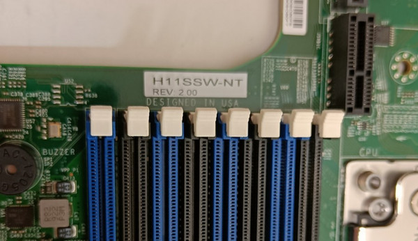 Supermicro H11SSW‑NT Motherboard AMD EPYC Server Socket SP3