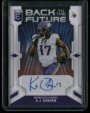 2023 Donruss Elite #BFS-KO K.J. Osborn Back to the Future Signatures #/149