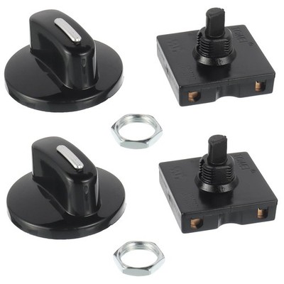 13A-125V/10A-250V Rotary Switch 4-Position 3-Speed Universal Speed Selector Heat