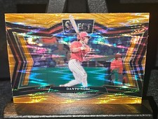 2025 Panini Select Baseball #284 Dante Nori diamond level orange flash prizm