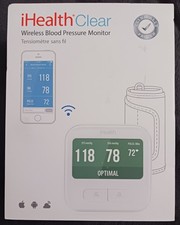 iHealth Clear, Wireless Blood Pressure Monitor w/ Cuff Cable