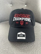 Indiana University National Champions 2025 Fan Favorite Adjustable Free Shipping