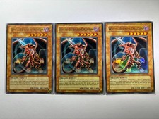 3 x White-Horned Dragon GXNG-EN001 Ultra Rare Limited Edition YuGiOh Playset LP
