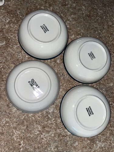 4 CASUALS BY CHINA PEARL Soup/Cereal Bowls, Goes With The Apple Pattern - Picture 4 of 8