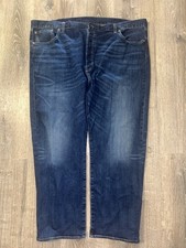 Vintage Levis 501 Jeans Dark Blue Big Tall Size