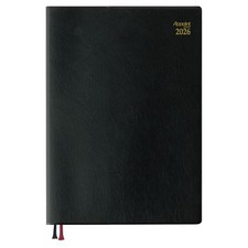 Daigo 2026 Planner Appointment Weekly Horizontal B5 Black E1339 2025 Starts