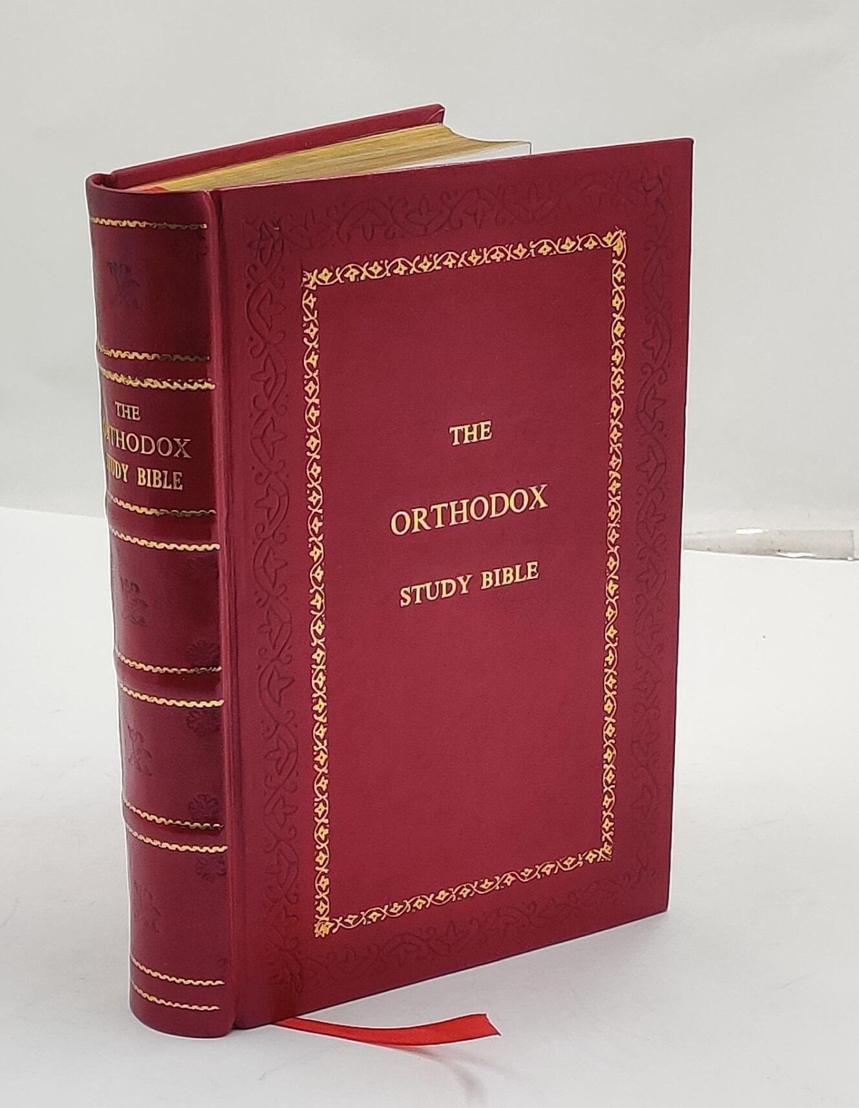 Orthodox Study Bible by Thomas Nelson [Premium Leather Bound]