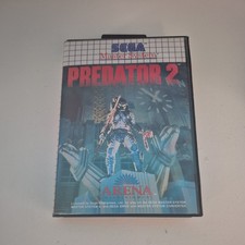 Predator 2 Sega Master System PAL UK Version Cartridge & Case 