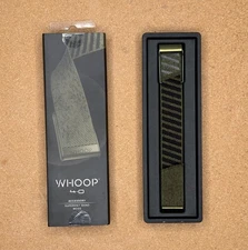 WHOOP 4.0 SuperKnit Band – Moss Green OEM Fast Link Wrist Strap (Band Only)