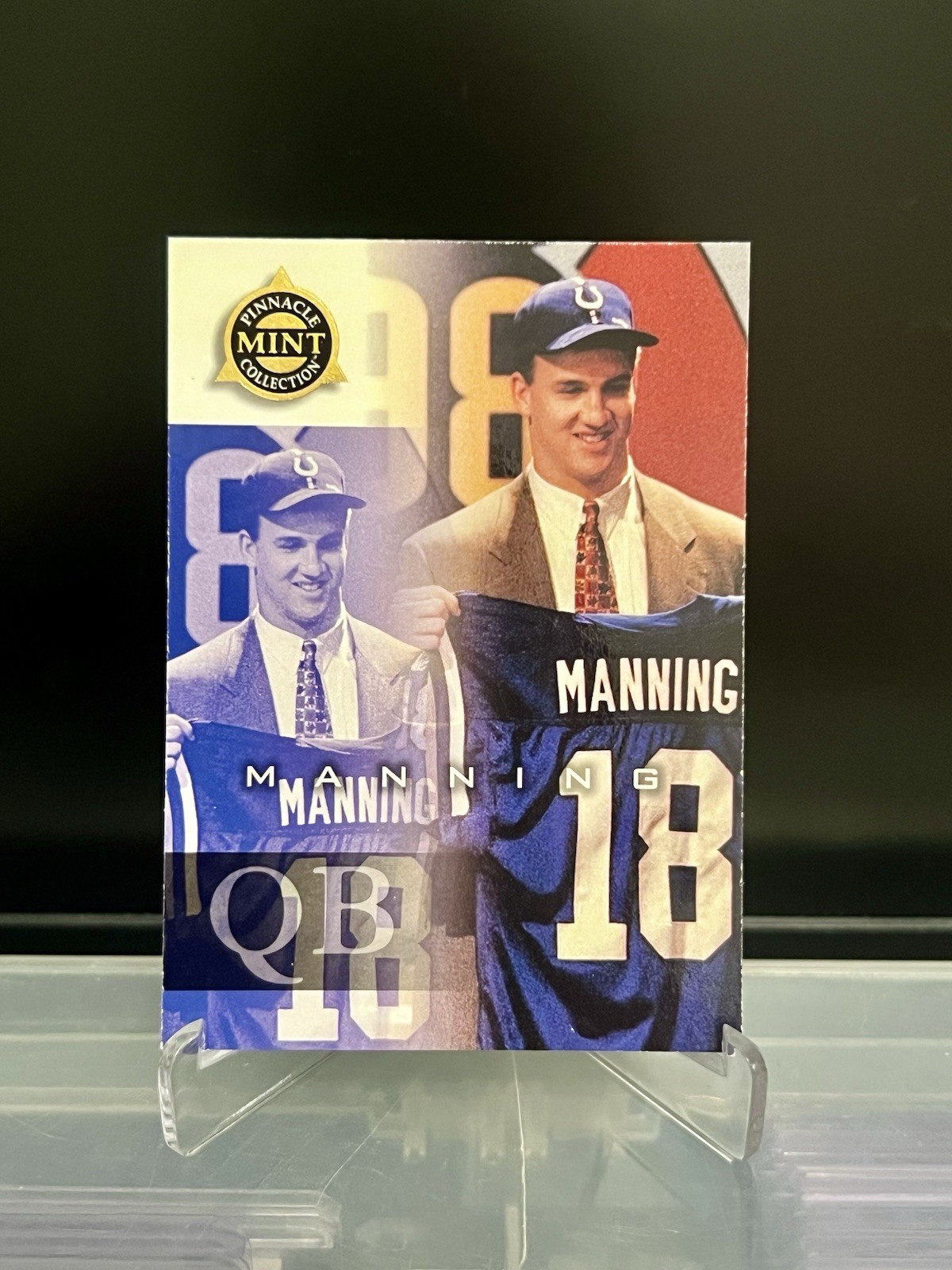 1998 Pinnacle Mint Collection Peyton Manning #66 (RC) Indianapolis Colts