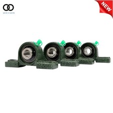 New 4Pcs UCP202-10 Pillow Block Mounted Ball Bearing 5/8" Bore Cast Iron Base