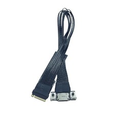 JMT M.2 NVMe M Key to Oculink 4i / SFF8611 Extension Cable PCIe4.0 X4 Gen3 4 ...