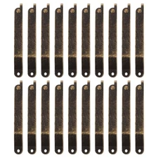 20 Pcs Jewelry Box Lid Support Hinge Heavy Duty Chest Hinges Hardware