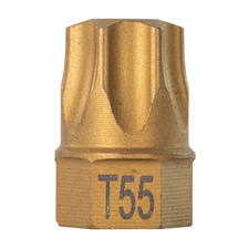 Mayhew T55 Torx  Dual Drive Bit, 7/16 Drive