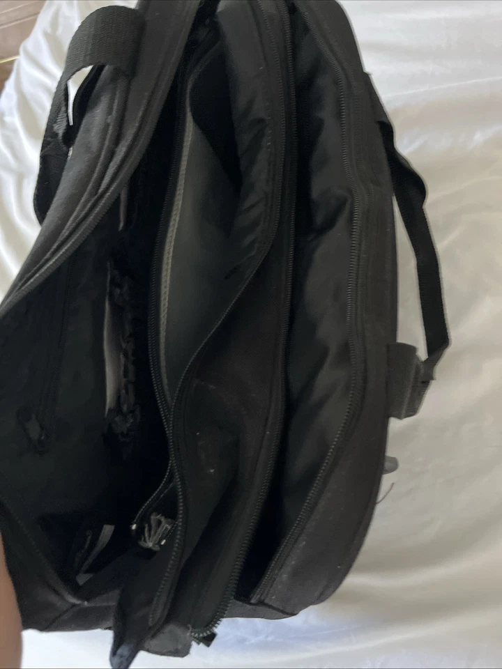 Authentic Eddie Bauer Black Diaper Bag With Shoulder Strap - Image 3 of 3