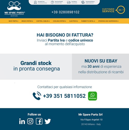 Proiettore Originale IVECO 50495445 - Foto 3 di 3