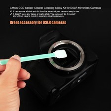 6Pcs CMOS CCD Sensor Cleaner Swab Cleaning Sticky Kit for DSLR Mirrorless Camera