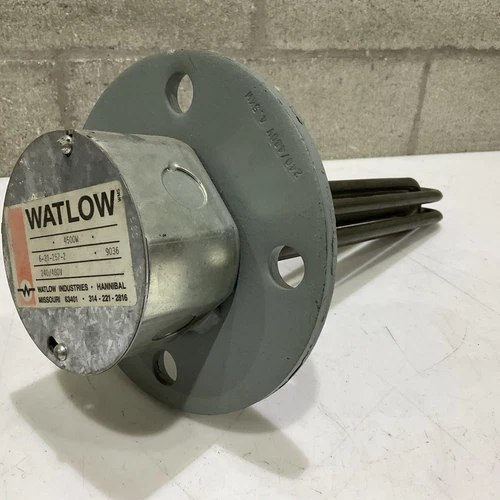 WATLOW 6-21-257-2 6212572 INDUSTRIAL HEATER ELEMENT 4500W 240/480V 9036 Z2M