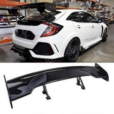 For Honda Civic Hatchback Black 46 Gt-style Reartrunk Spoiler Racing Wing