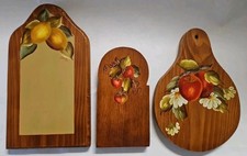 Vintage Cutting Boards Decorative Handpainted...