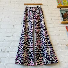 Vintage 70s Psychedelic Bell Bottom Disco Pants