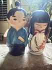 Pacific Giftware Salt & Pepper Shakers Little Tokyo Japan Girl & Boy So Cute — photo 2
